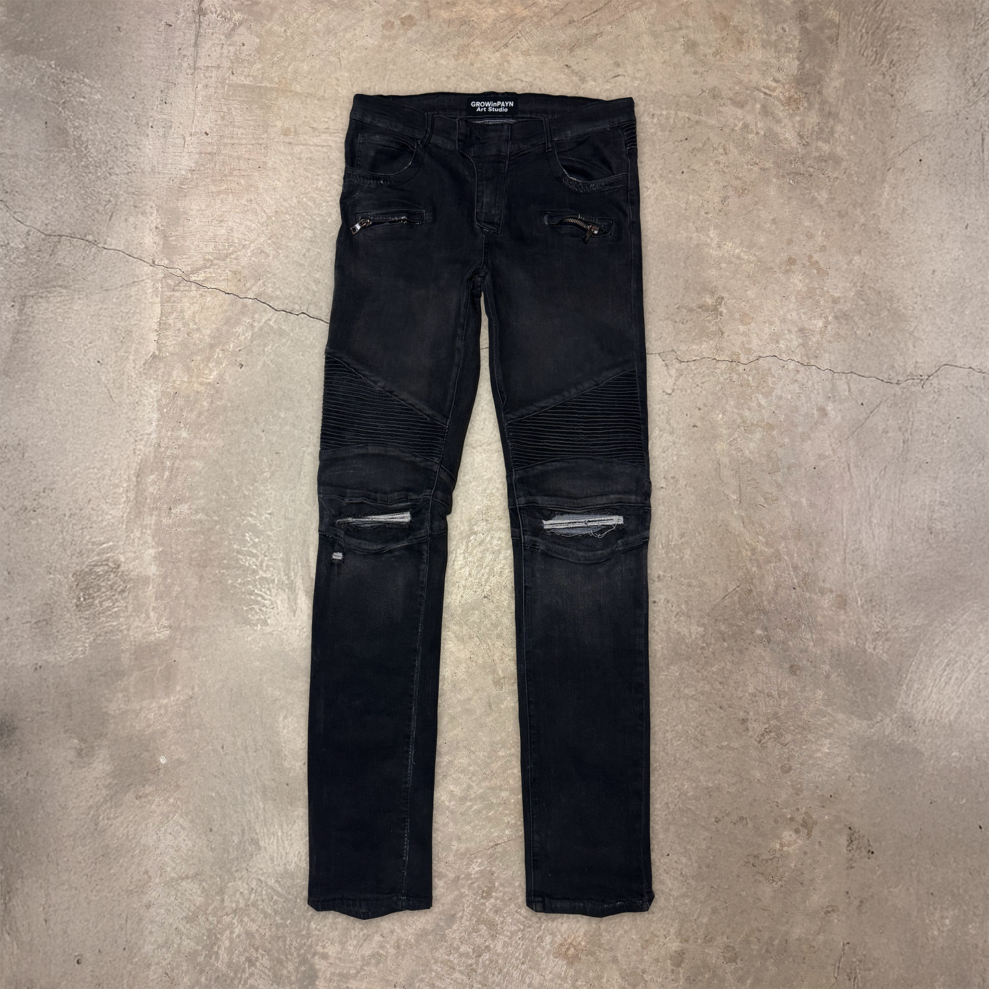 Studio Cut Biker Denim